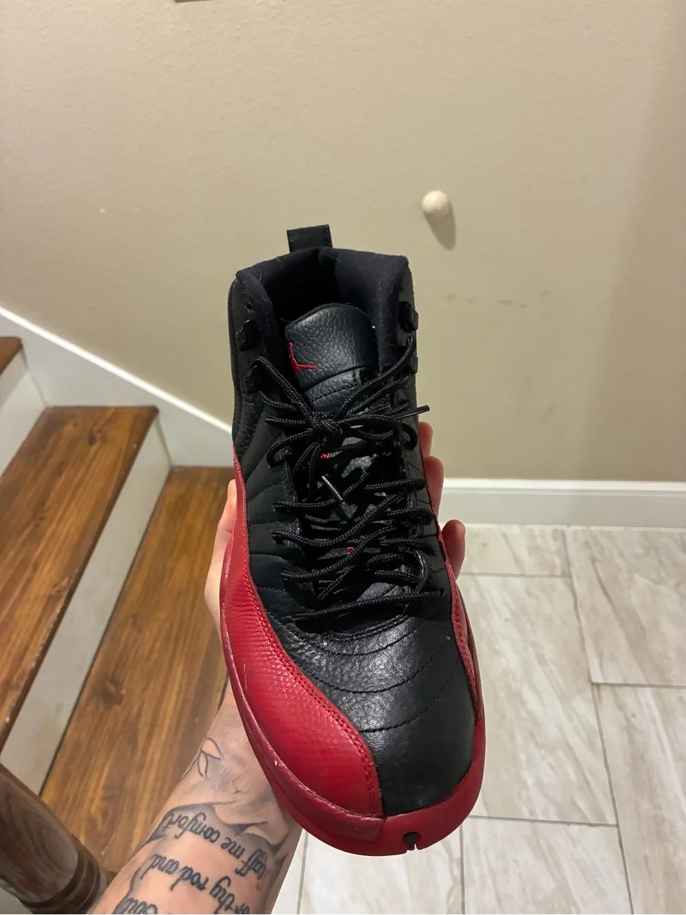Jordan Men's Basketball Sneakers - Red/Black
